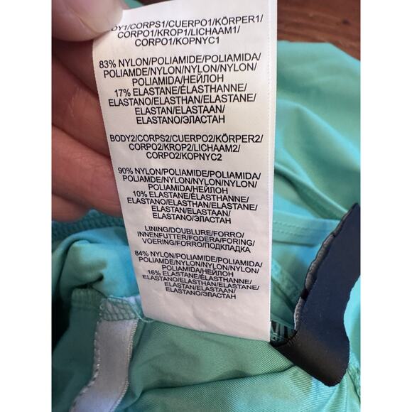 La Blanca Island Goddess One-Piece Swimsuit Calypso Blue Sz 8 NEW $84 MSRP - Picture 12 of 16